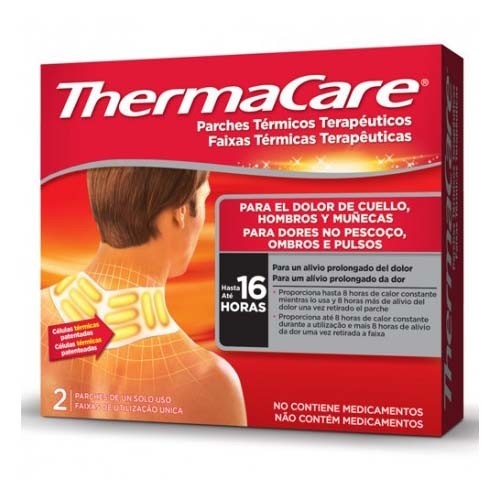 Thermacare parche termico cuello hombro muñeca (2 parches)