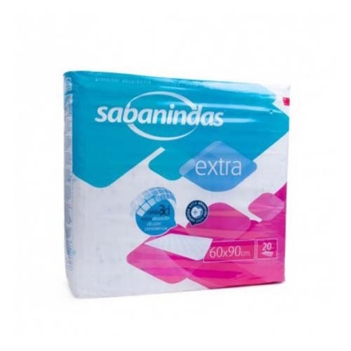 Protector de cama sabanindas 60x90 20 u