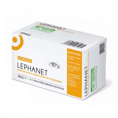 Lephanet toallitas estériles 30uds+12uds