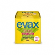 Compresas higienicas femeninas - evax fina y segura (normal 16 compresas)