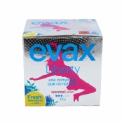 Compresas higienicas femeninas evax liberty norm